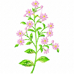 Flowers And Tree Embroidery Design 11 Flowers And Tree Embroidery Design 11